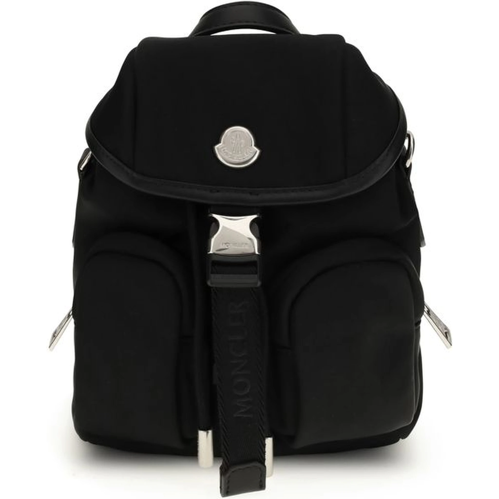 Black Calf Leather Bos Taurus Backpack