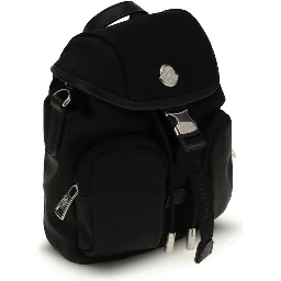 Black Calf Leather Bos Taurus Backpack