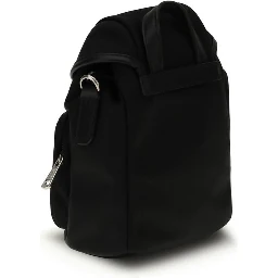 Black Calf Leather Bos Taurus Backpack