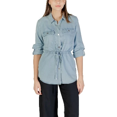 Light Blue Tencel Blouse