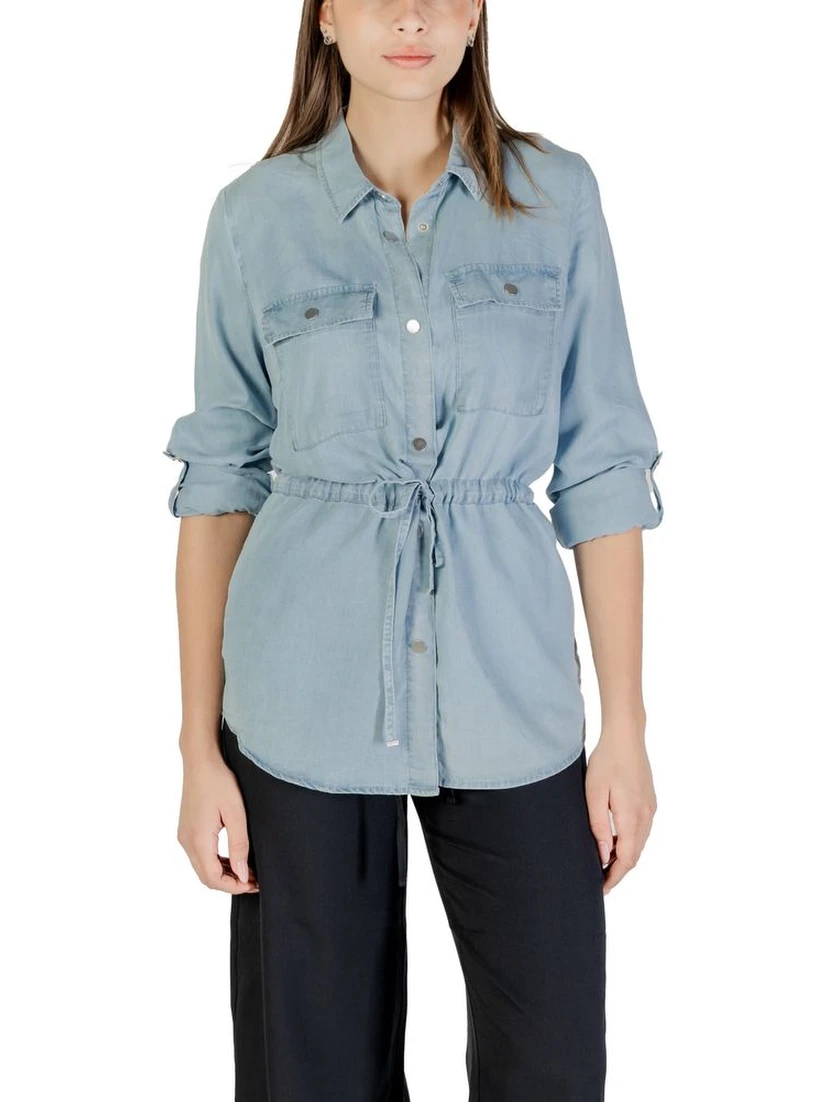 Light Blue Tencel Blouse