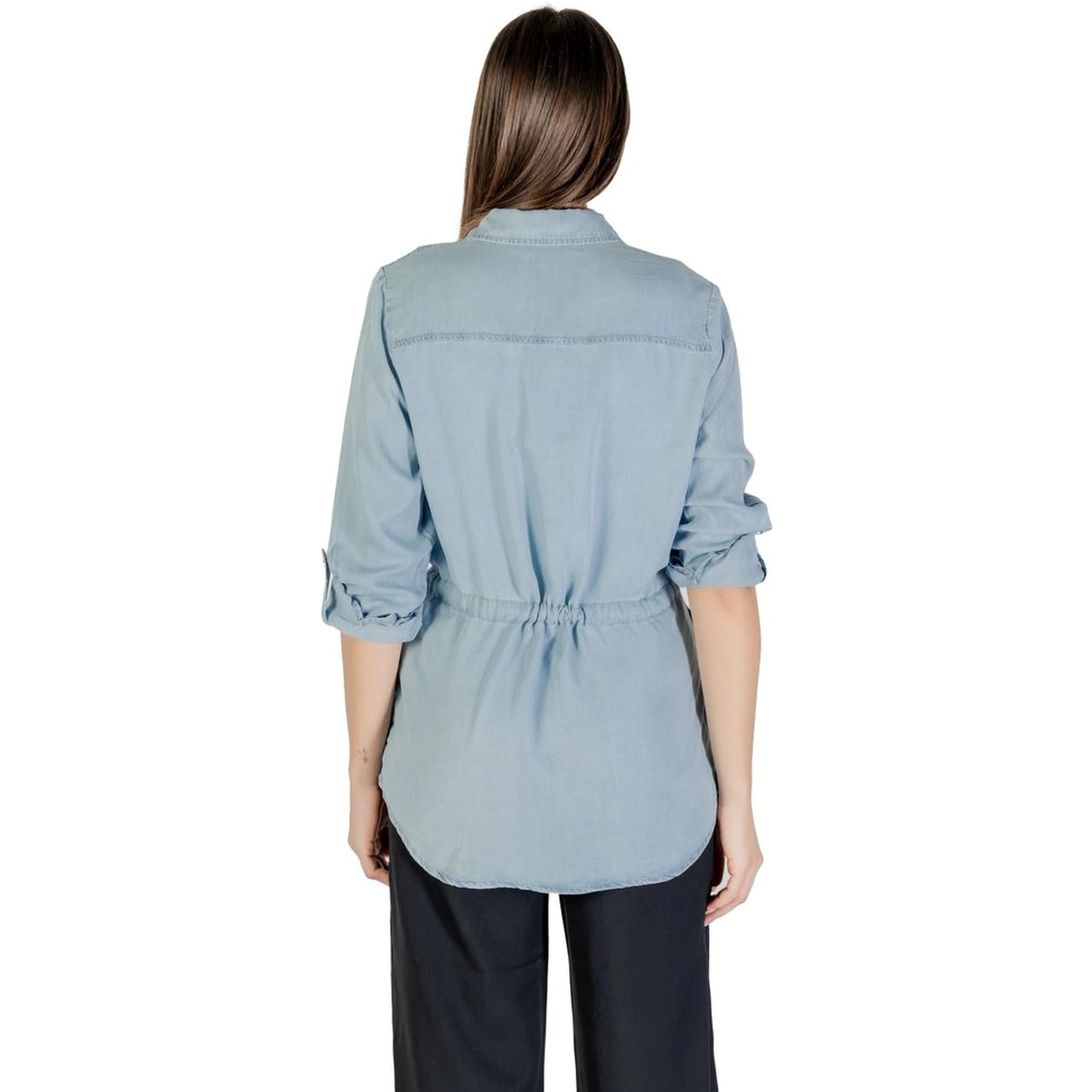 Light Blue Tencel Blouse