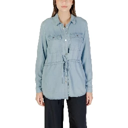 Light Blue Tencel Blouse