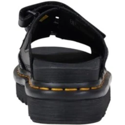 Black Leather Platform Pumps