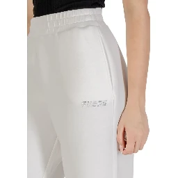 Cream Viscose Joggers (Workout Pants)