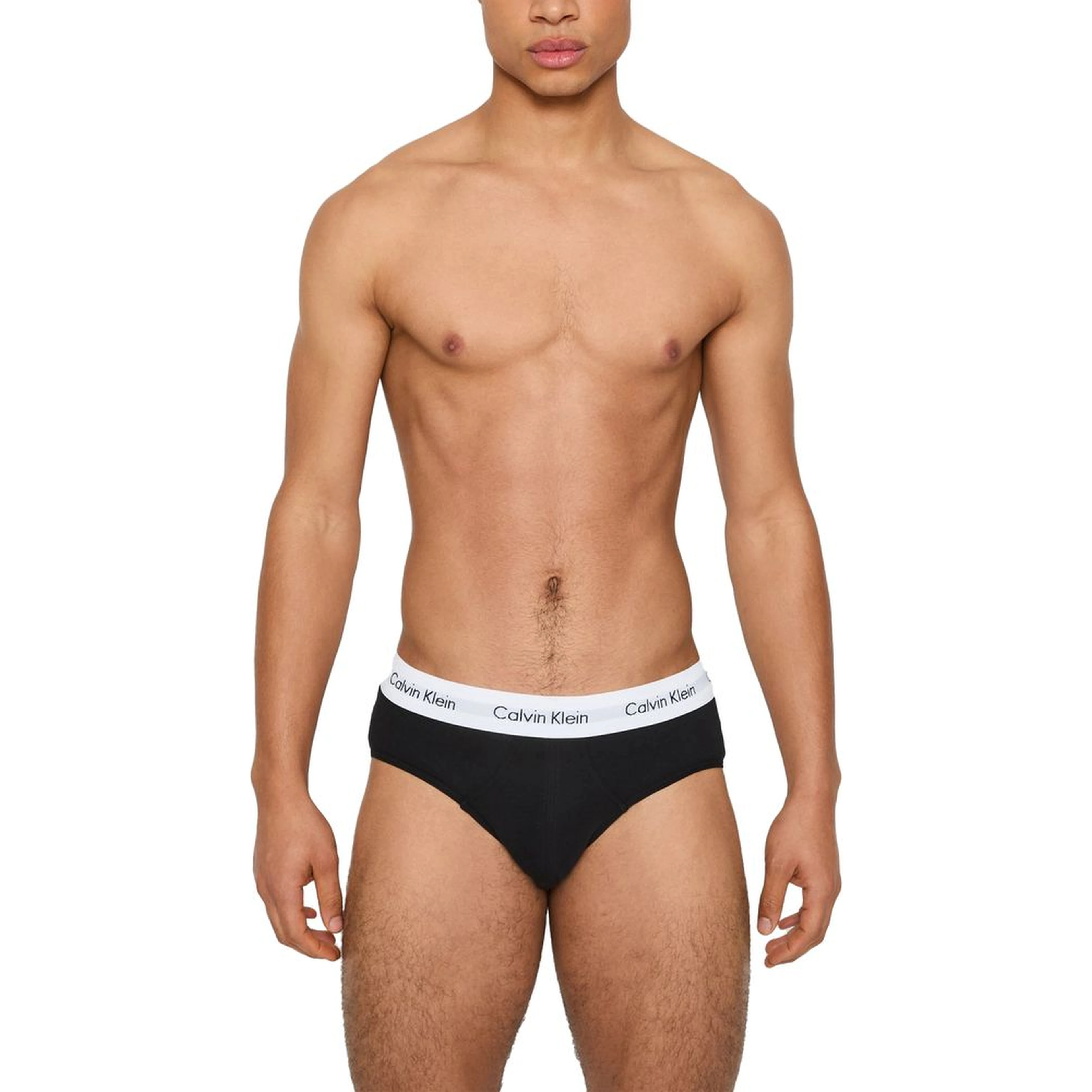 Black And White Cotton Briefs