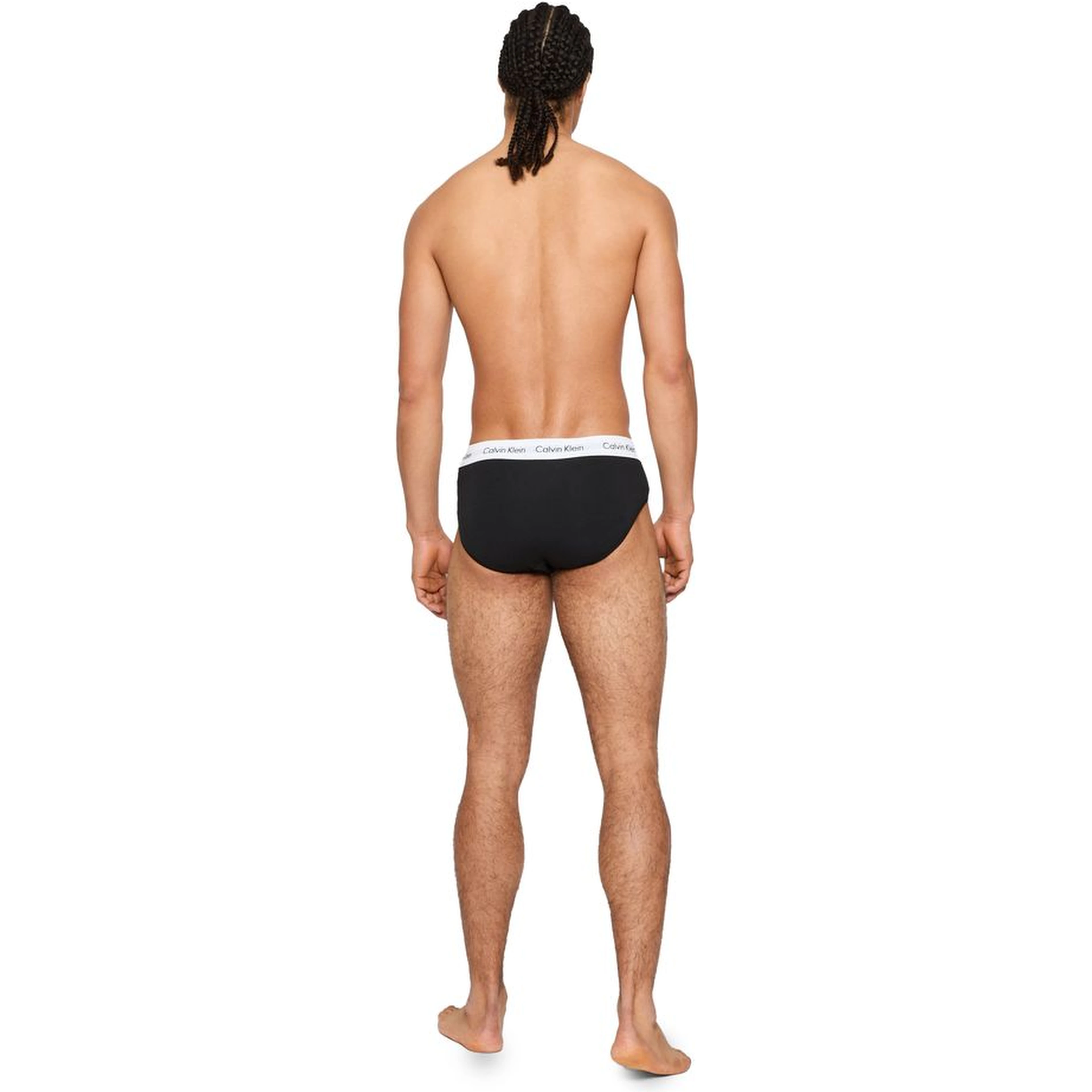 Black And White Cotton Briefs