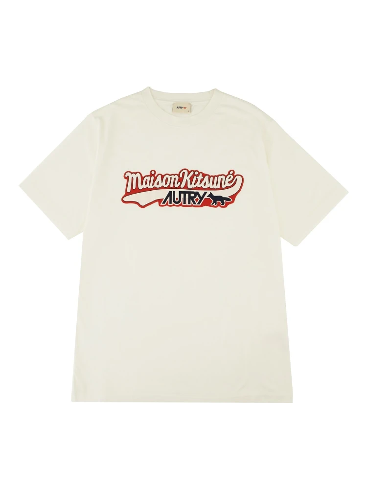 تيشيرت بشعار AUTRY X MAISON KITSUNÉ