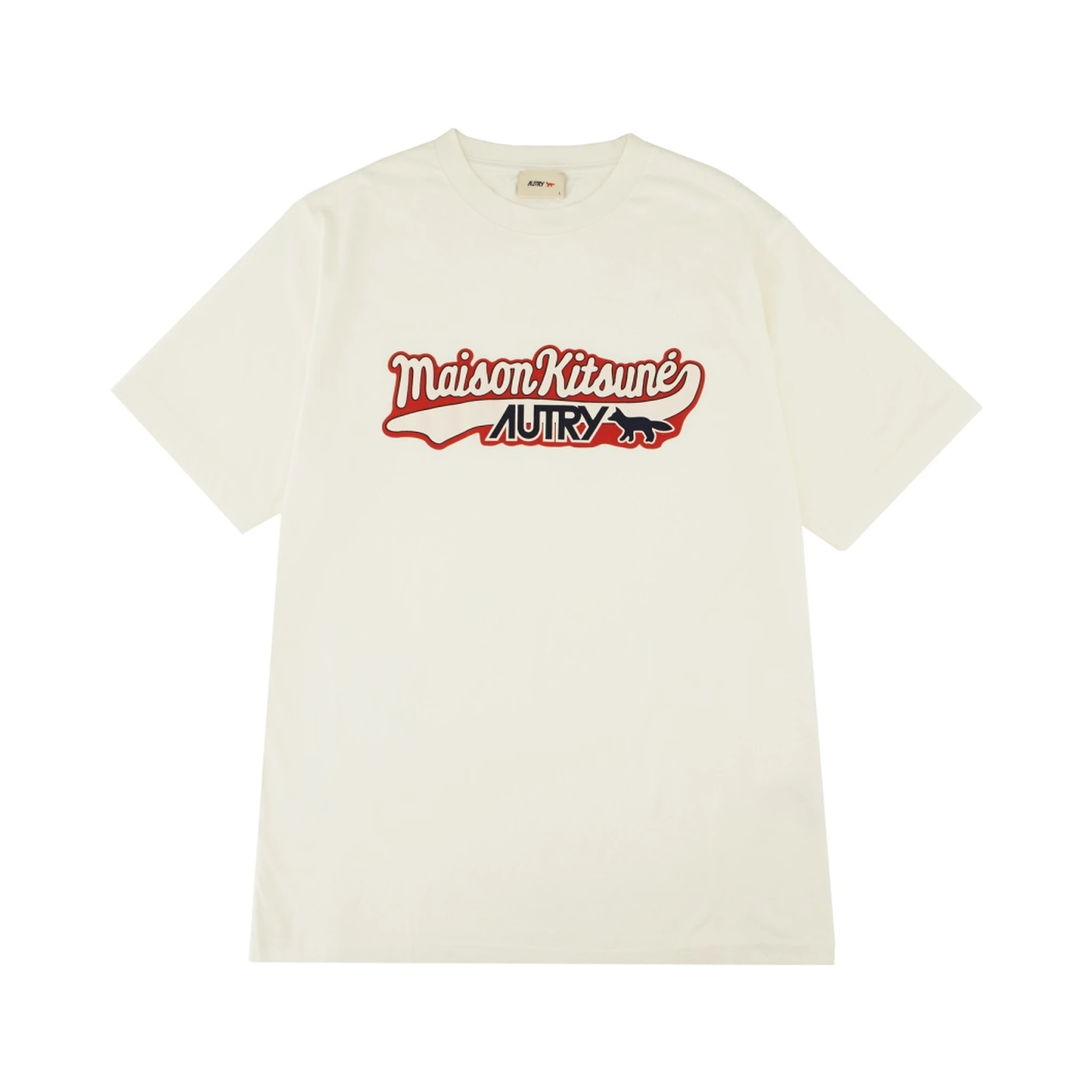 تيشيرت بشعار AUTRY X MAISON KITSUNÉ