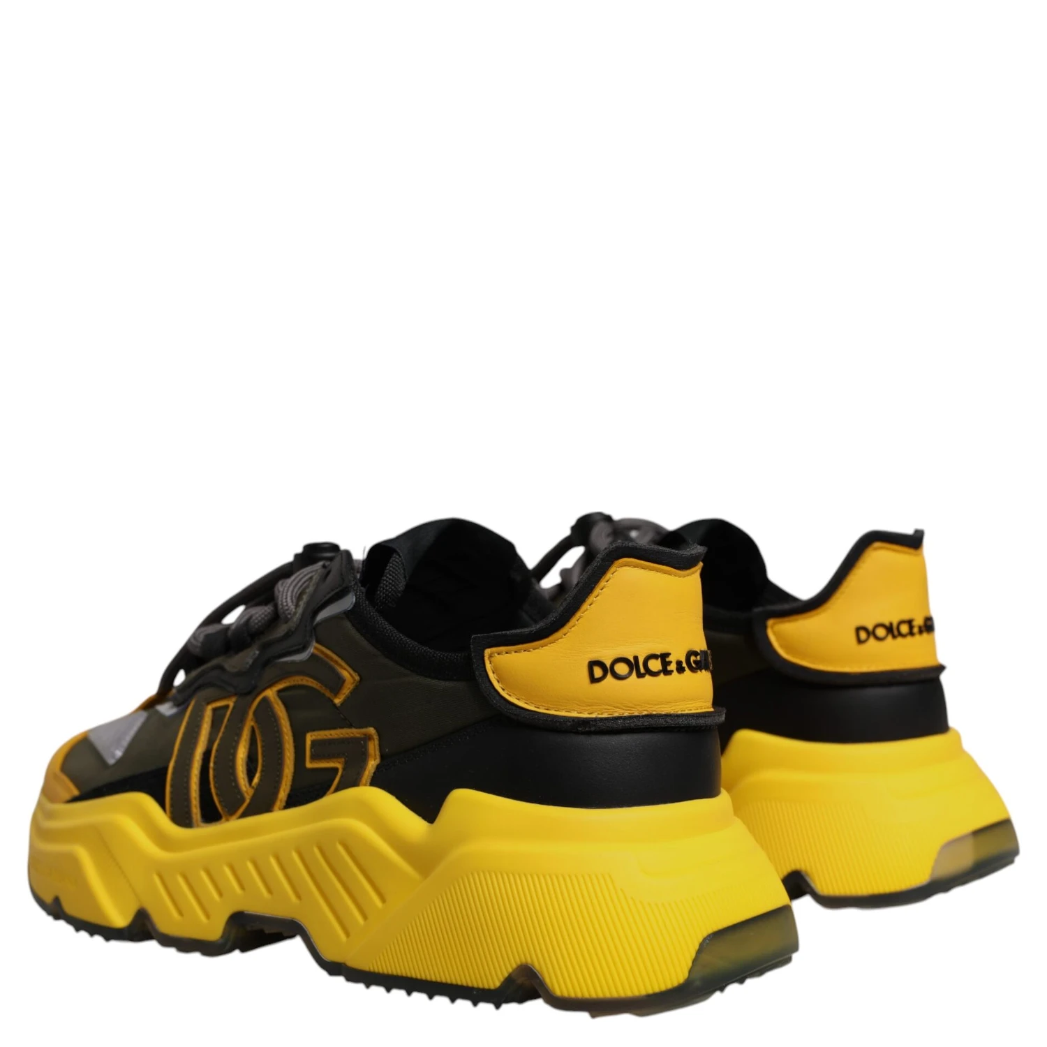 Black Yellow Daymaster Low Top Sneakers Shoes