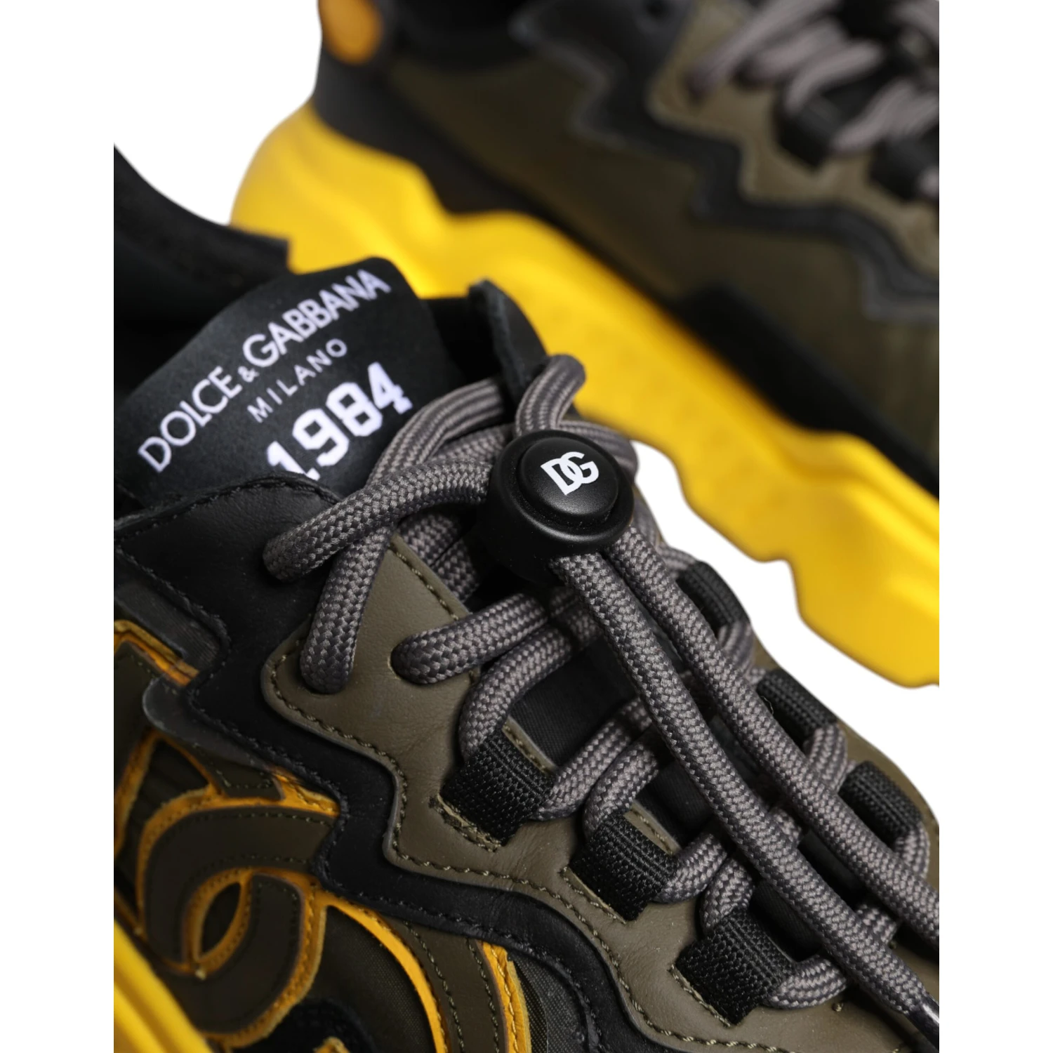 Black Yellow Daymaster Low Top Sneakers Shoes