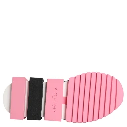 White Rose Print Sorrento Sneakers Shoes