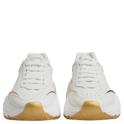 White Gold Daymaster Low Top Sneakers Shoes