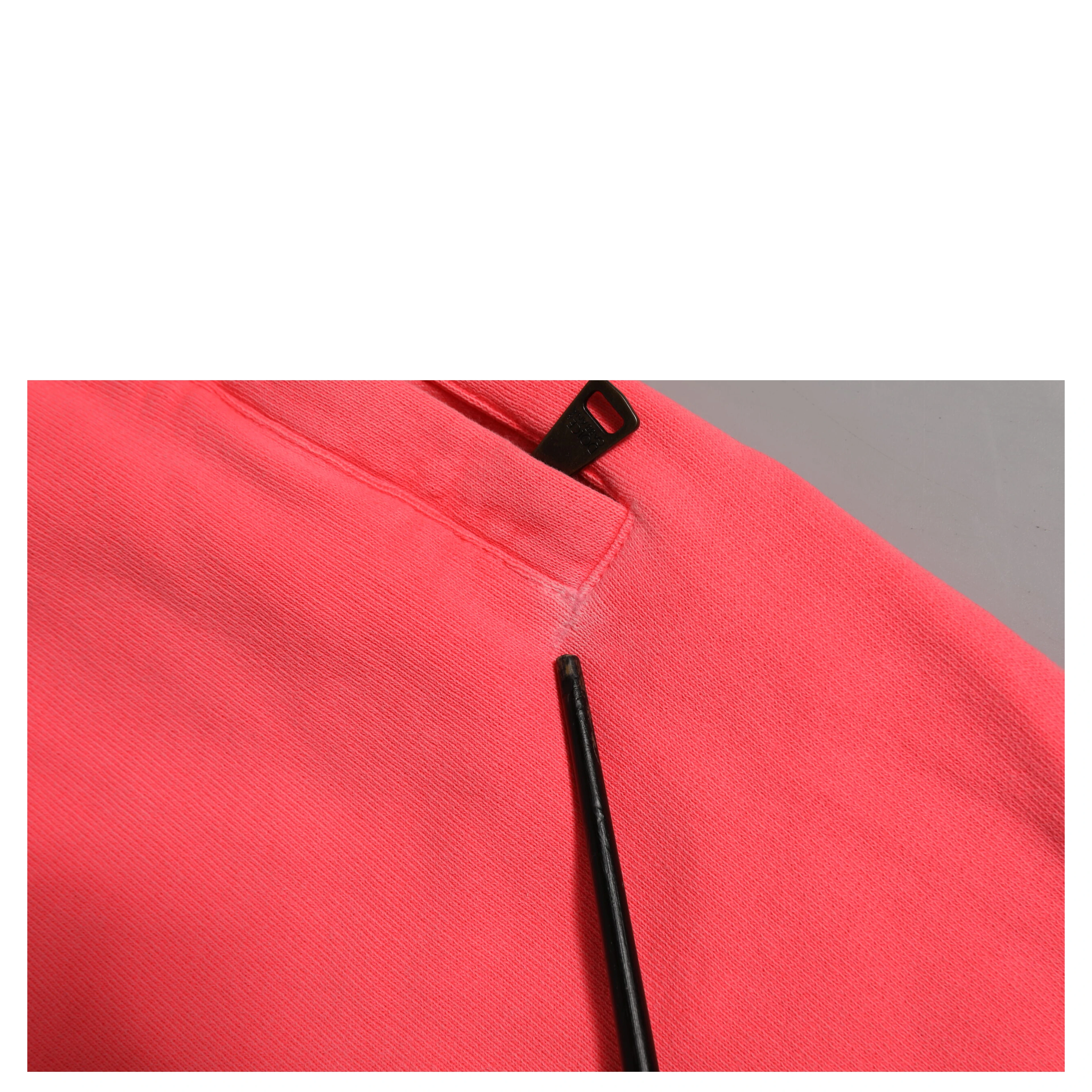 Neon Red Cotton Jogger Men Sweatpants Pants
