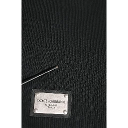 Black Logo Full Zip Hooded Men Sweatshirt Sweater
