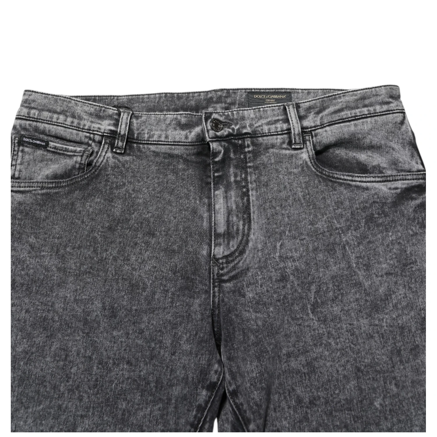 Gray Cotton Slim Fit Denim Trouser Jeans