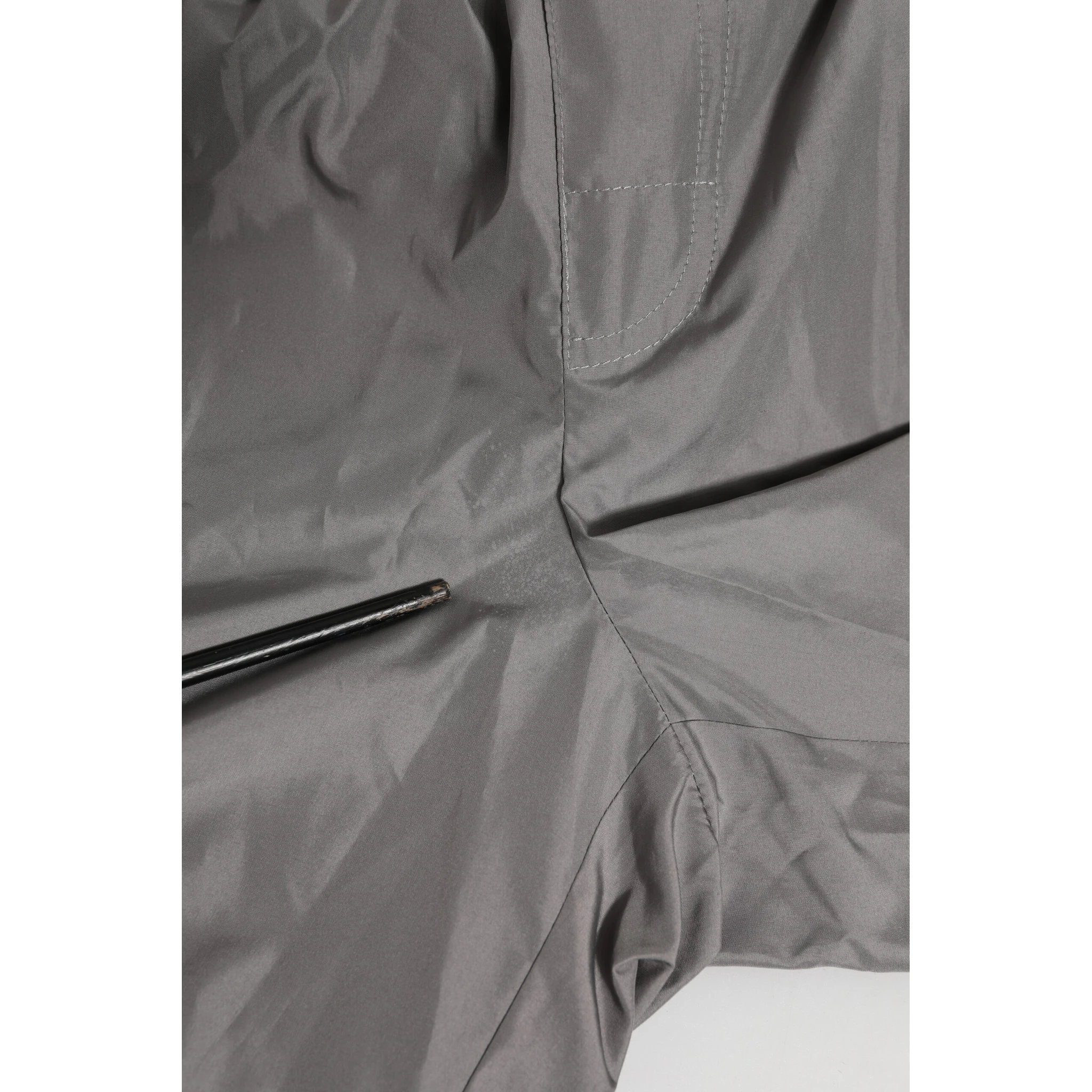 Light Gray Nylon Elastic Waist Shorts Swimwear