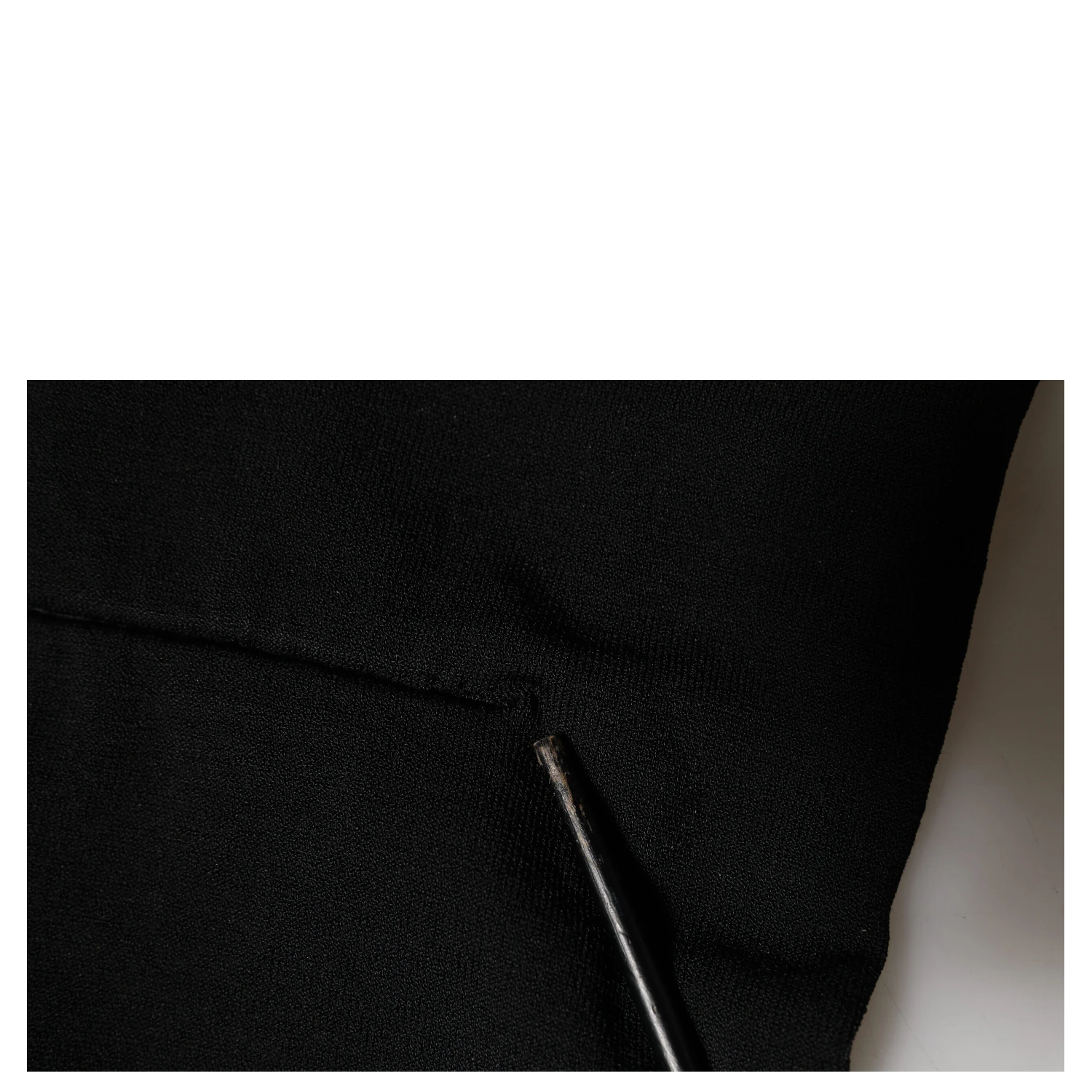 Black Viscose Turtle Neck Crop Pullover Top