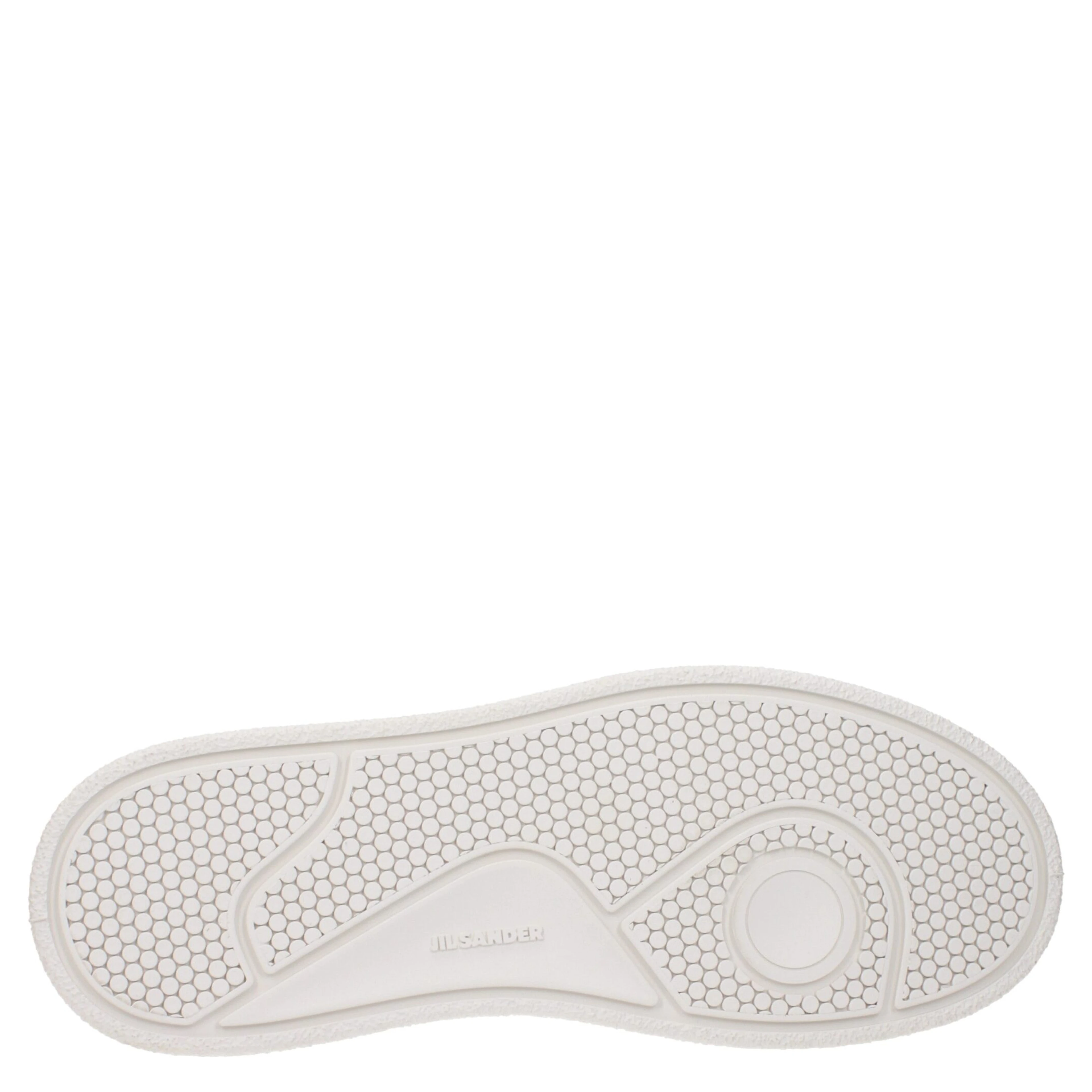White Leather Platform Sneakers