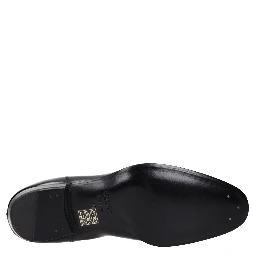 Black Leather Ankle Boots