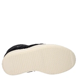 Black Fabric Ankle Boots