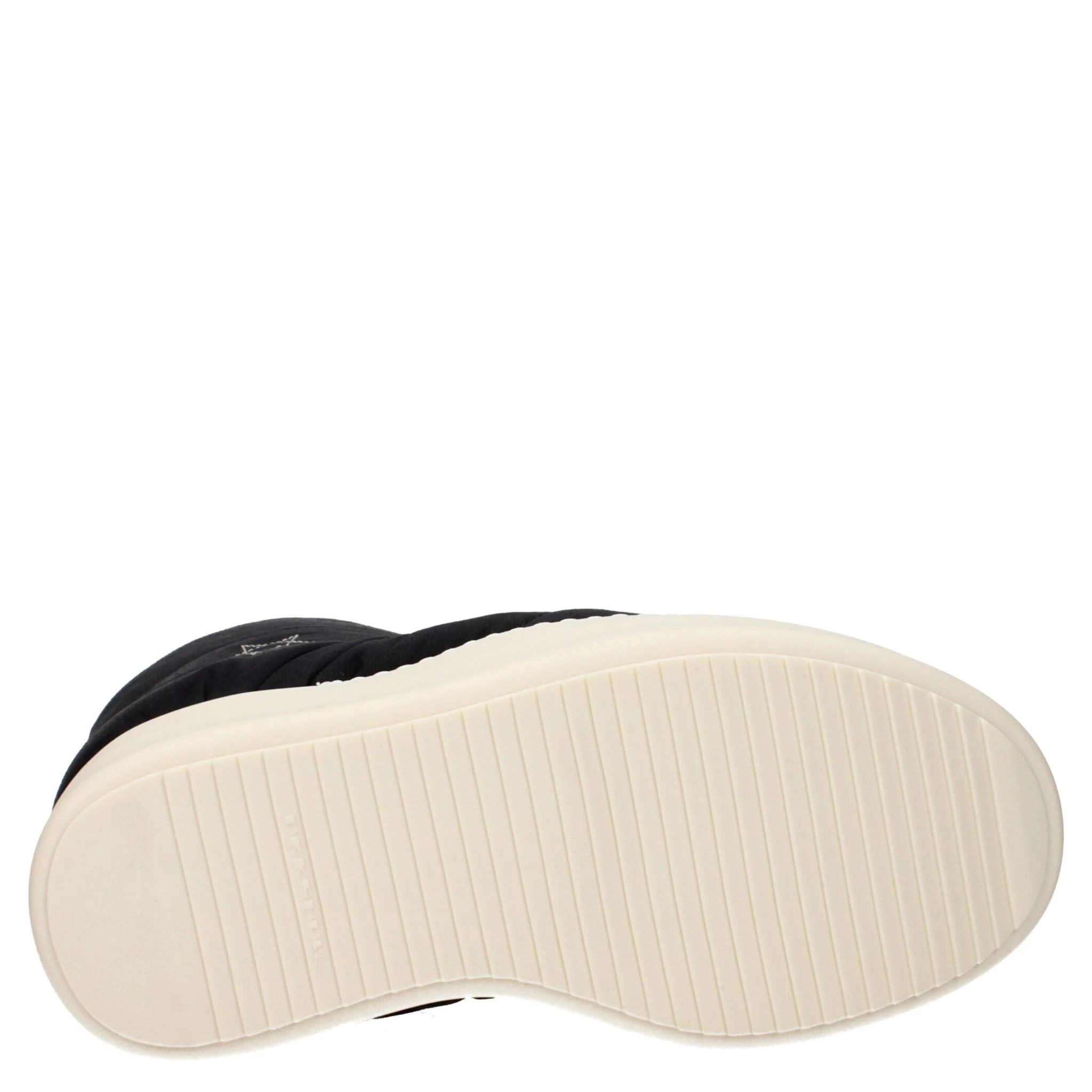 Black Fabric Ankle Boots