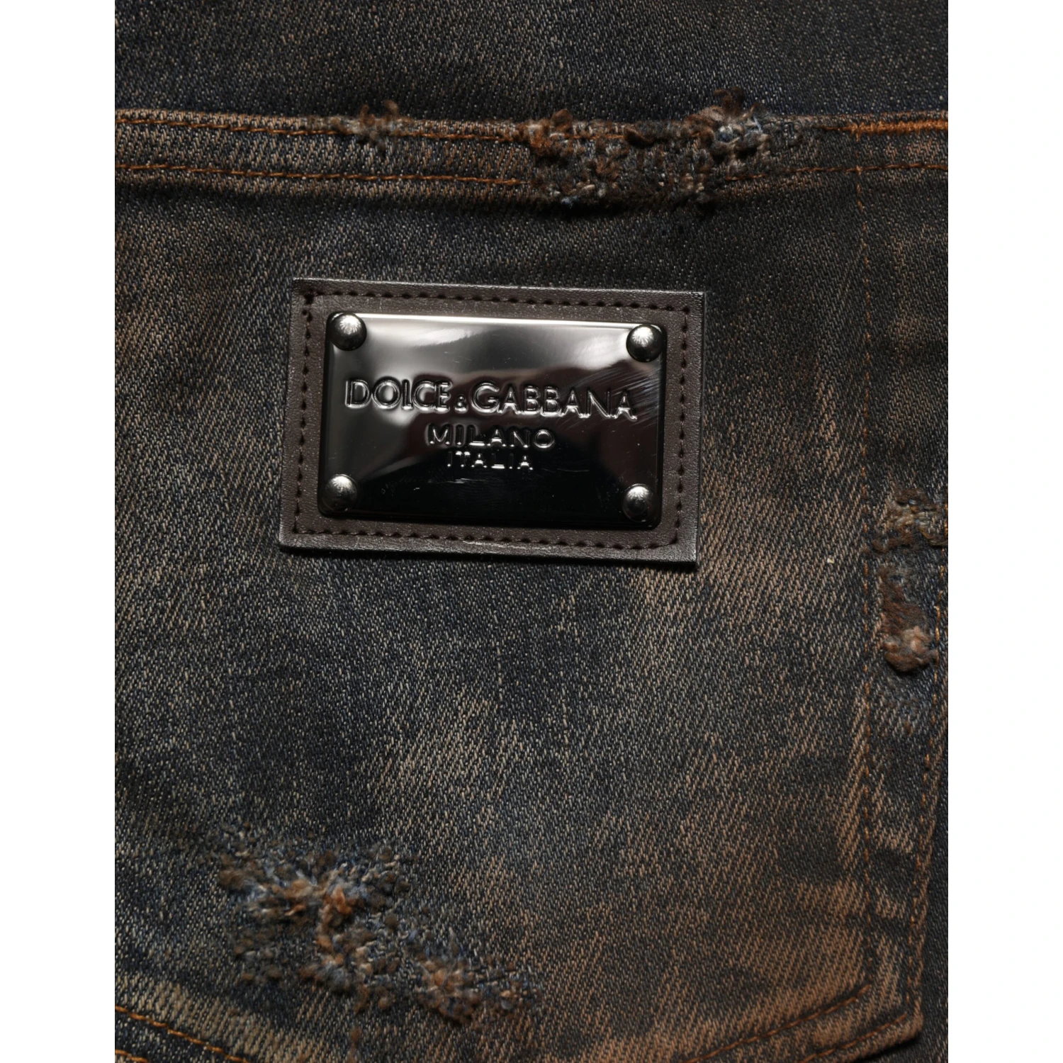 Black Cotton Skinny Tattered Men Denim Jeans