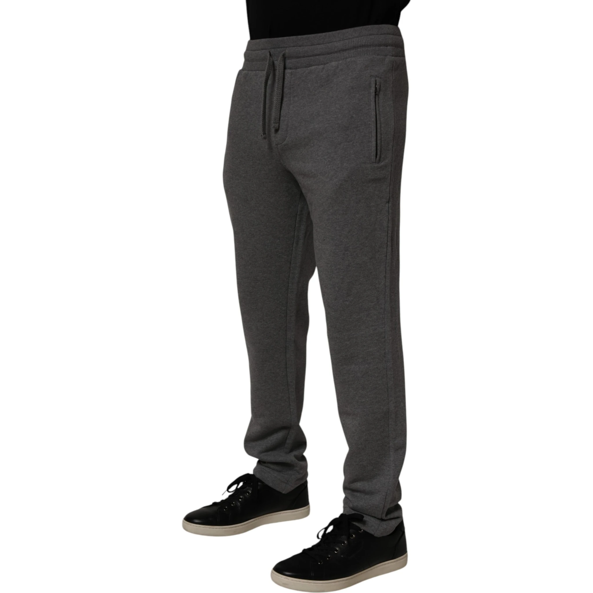 Gray Cotton Jogger Sweatpants Trouser Pants