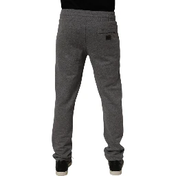Gray Cotton Jogger Sweatpants Trouser Pants