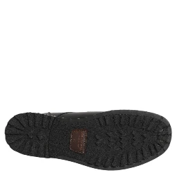 Black Leather Studded Men Formal Derby Shoes