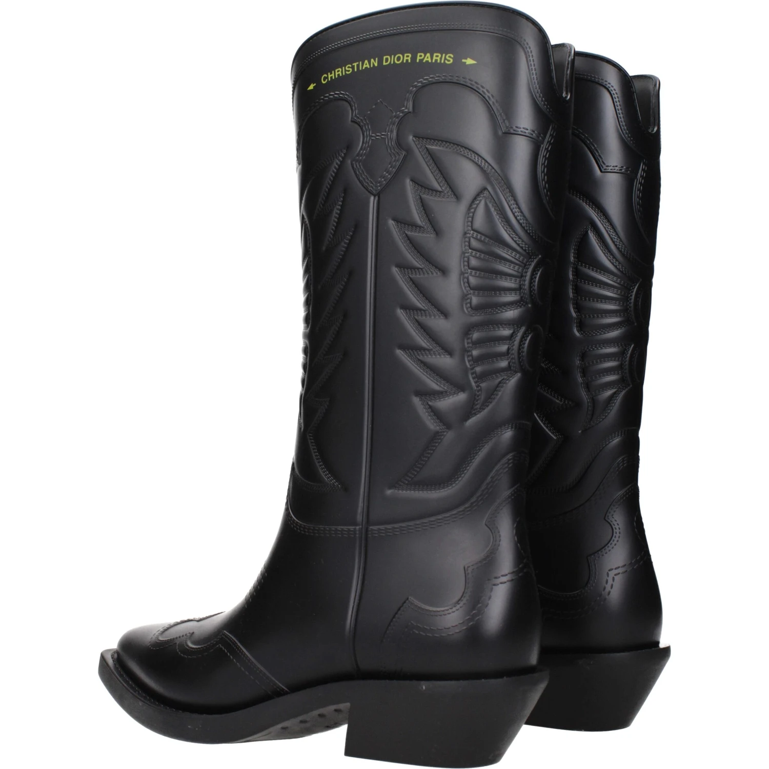 Black Cotton Boots