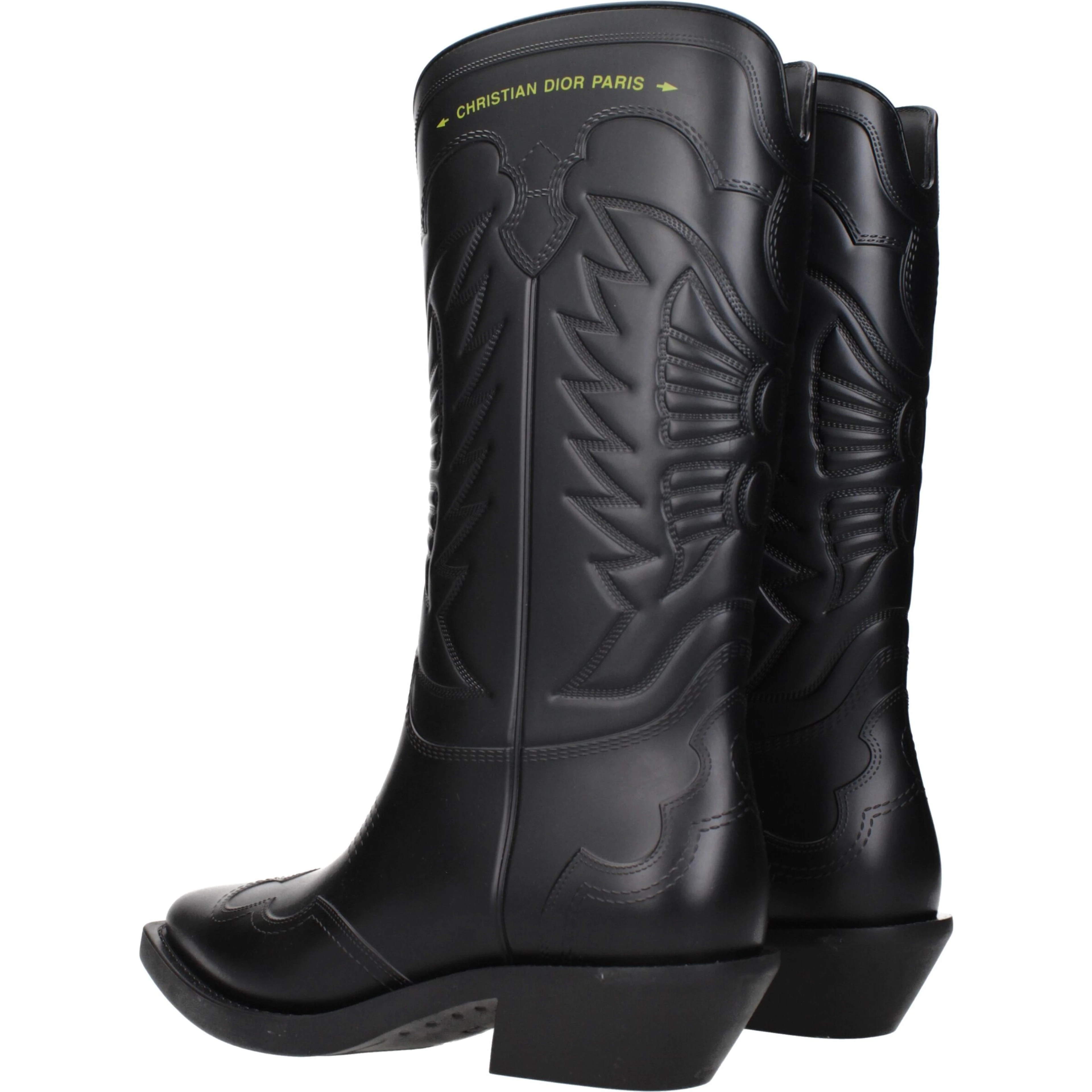 Black Cotton Boots
