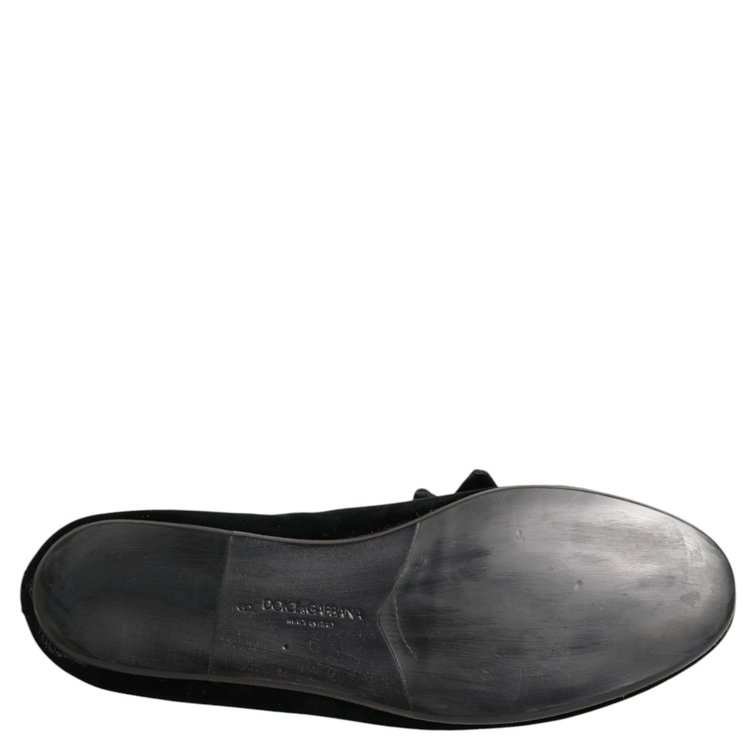 Black Suede Cotton Rose Slip On Loafers Shoes