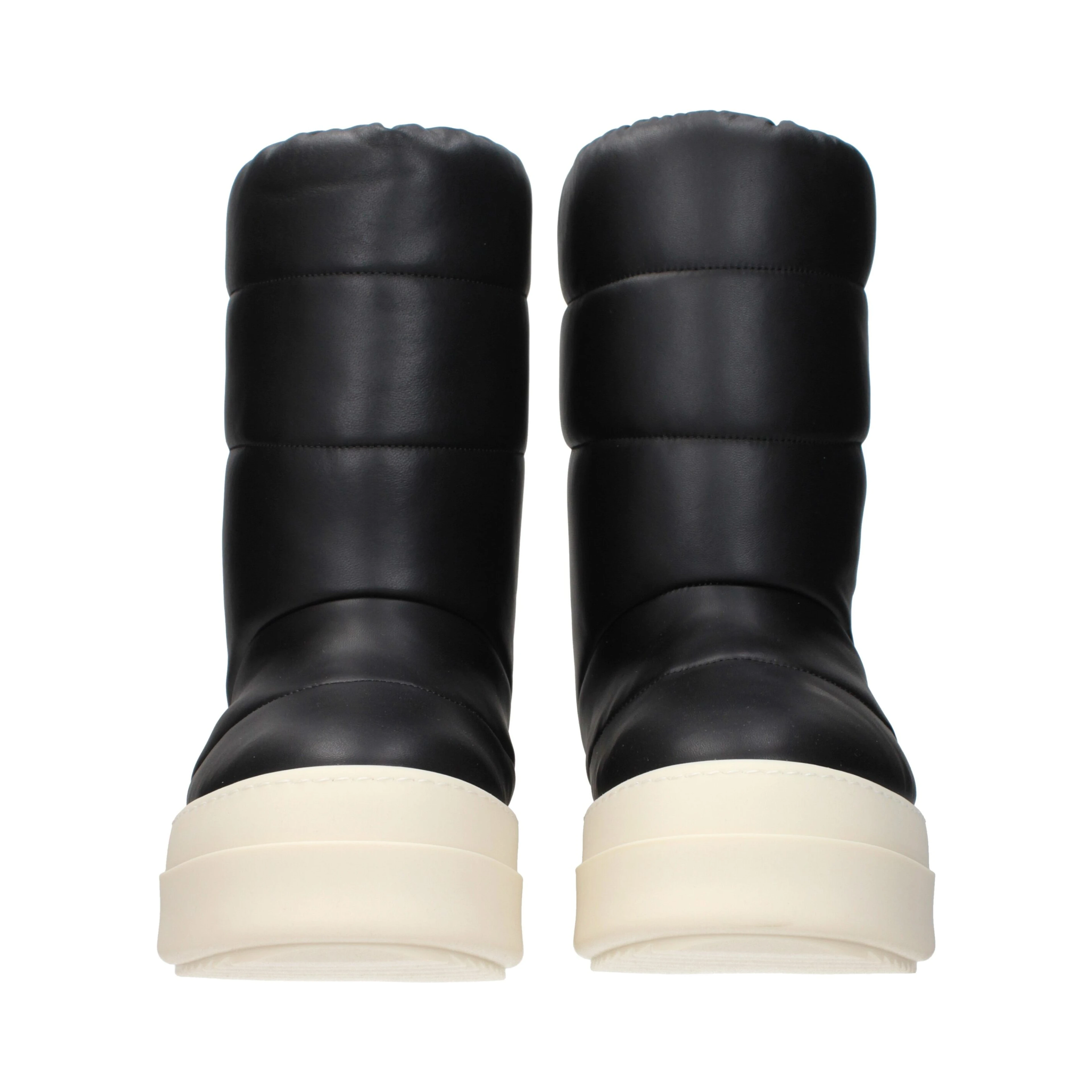 Black Leather Ankle Boots