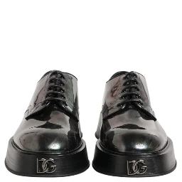 Multicolor Leather Lace-up Men Formal Derby Shoes