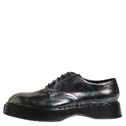 Multicolor Leather Lace-up Men Formal Derby Shoes