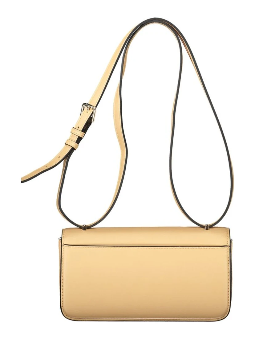 Beige Polyethylene Handbag