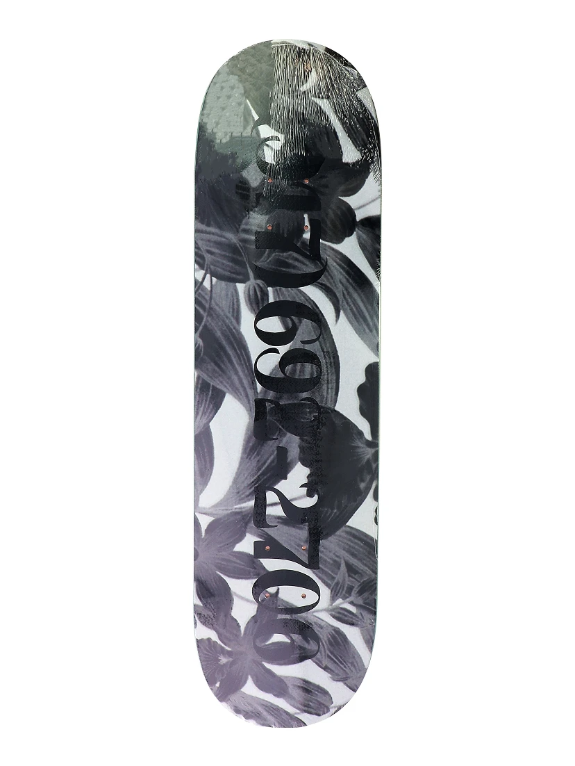 "Dialtone Blk Slick Deck" skateboard