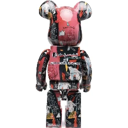 "Be@rbrick Andy Warhol x J.M Basquiat" 1000%  toy