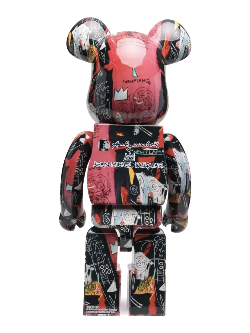 "Be@rbrick Andy Warhol x J.M Basquiat" 1000%  toy