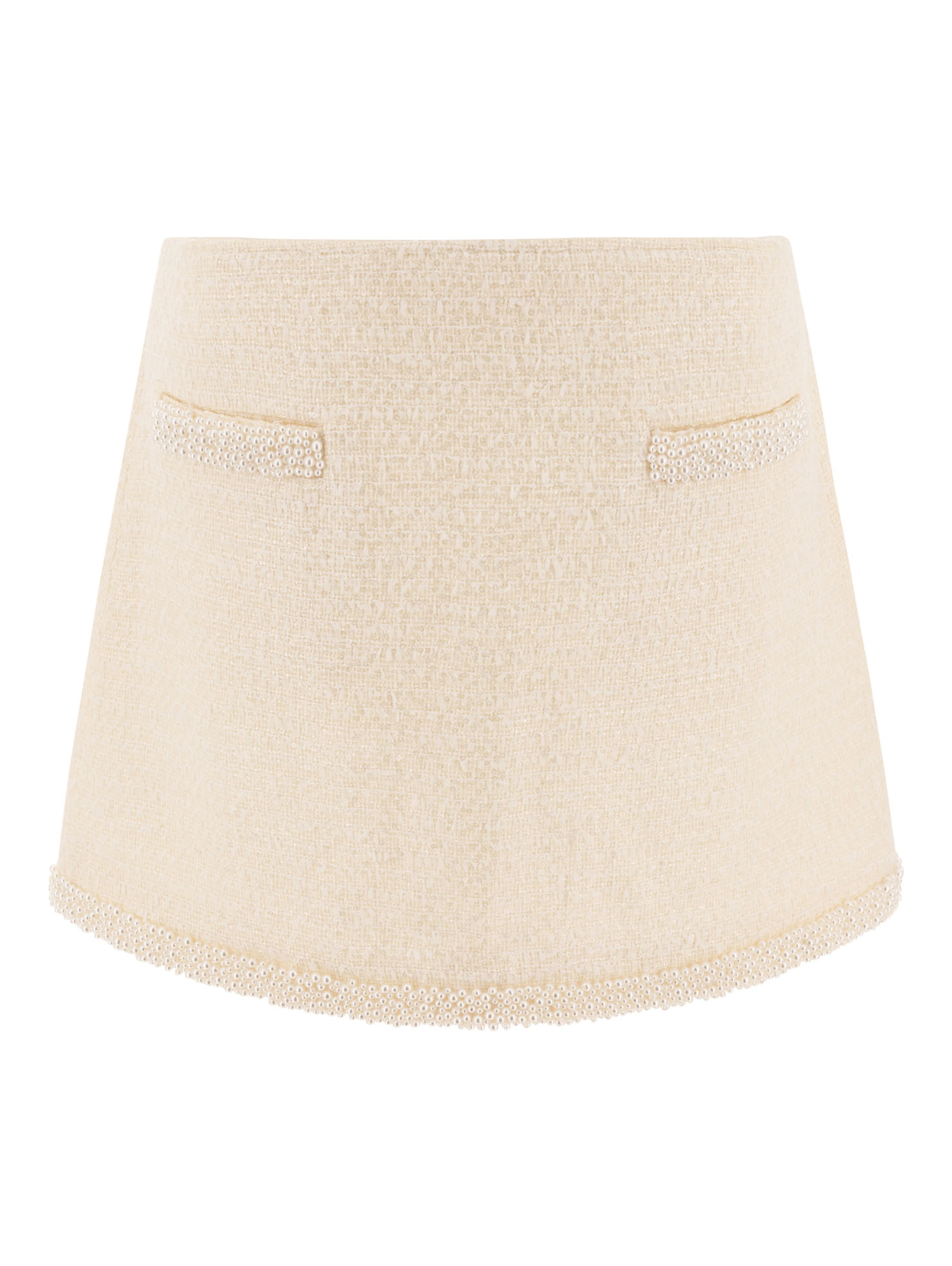 Beaded miniskirt