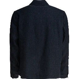 Bomber jacket zipper closure