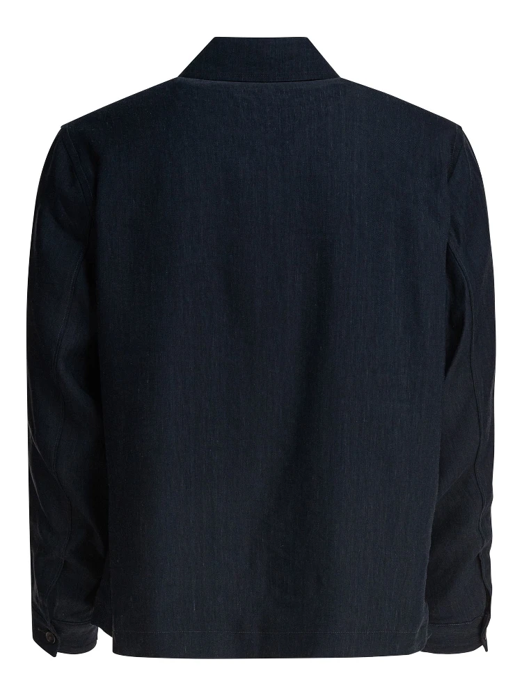 Bomber jacket zipper closure alternative
