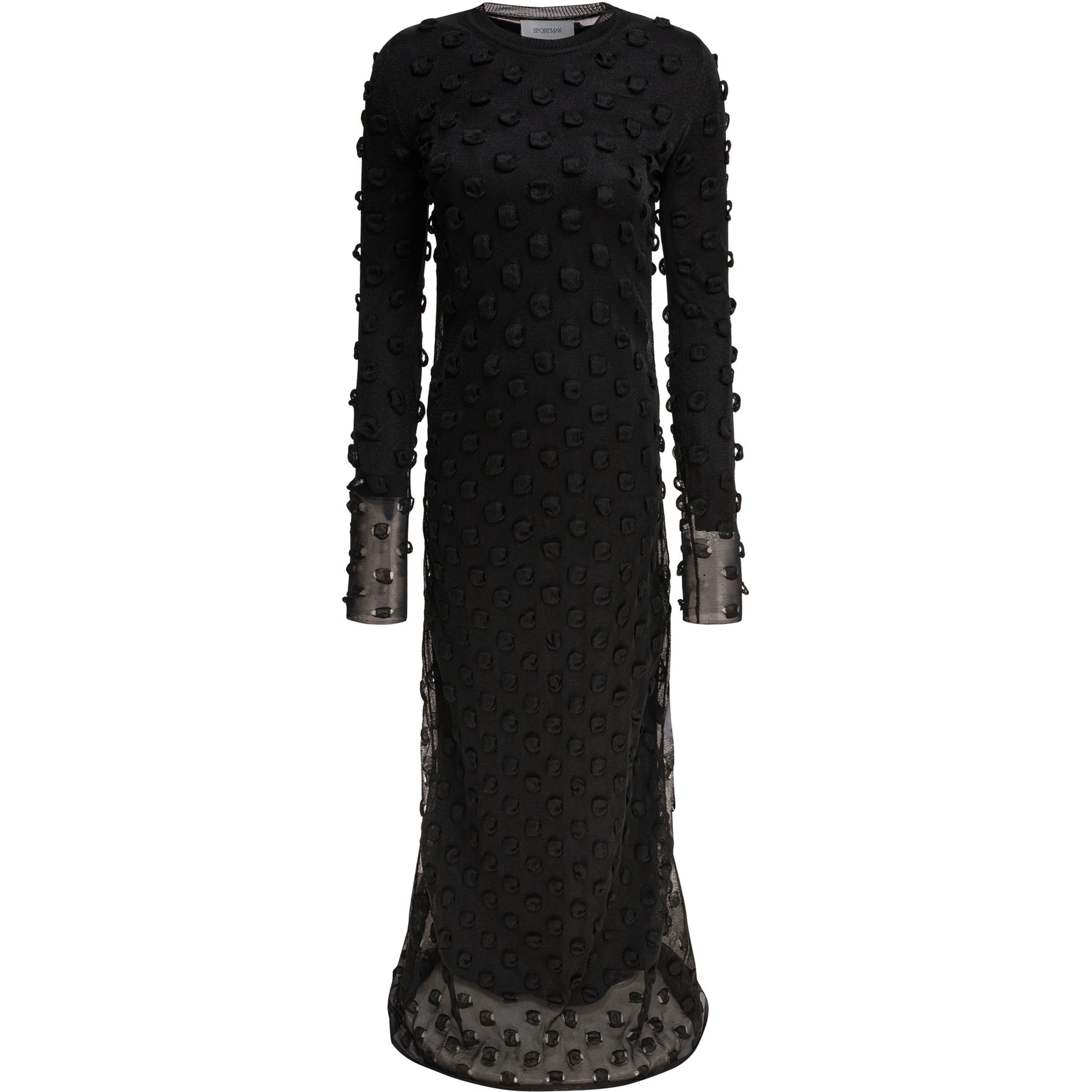 Long flared dress