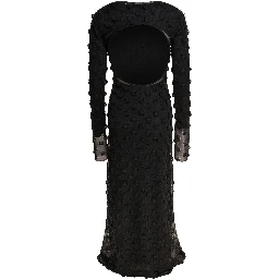 Long flared dress