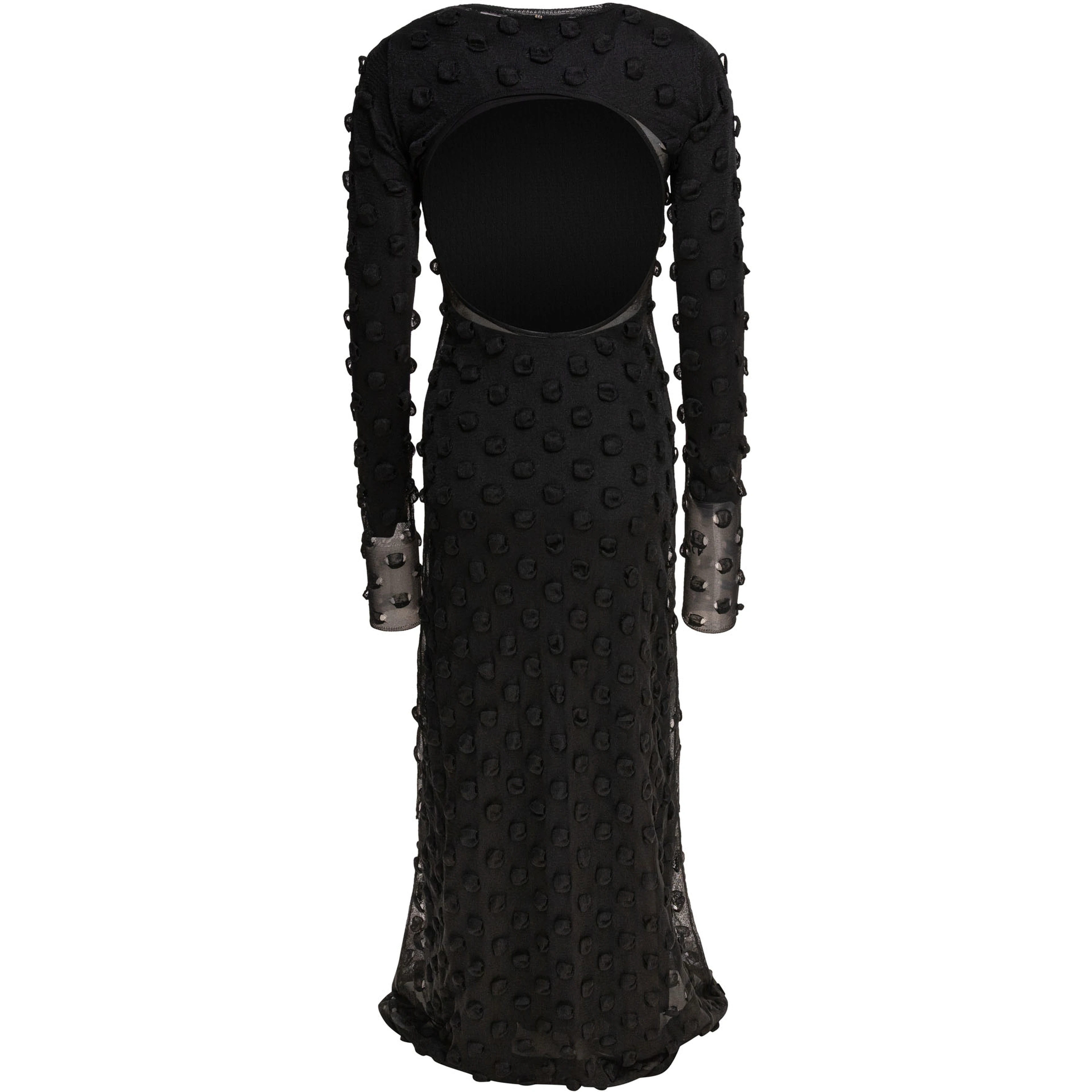Long flared dress