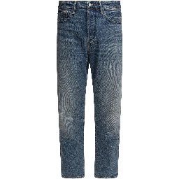 Straight-leg jeans