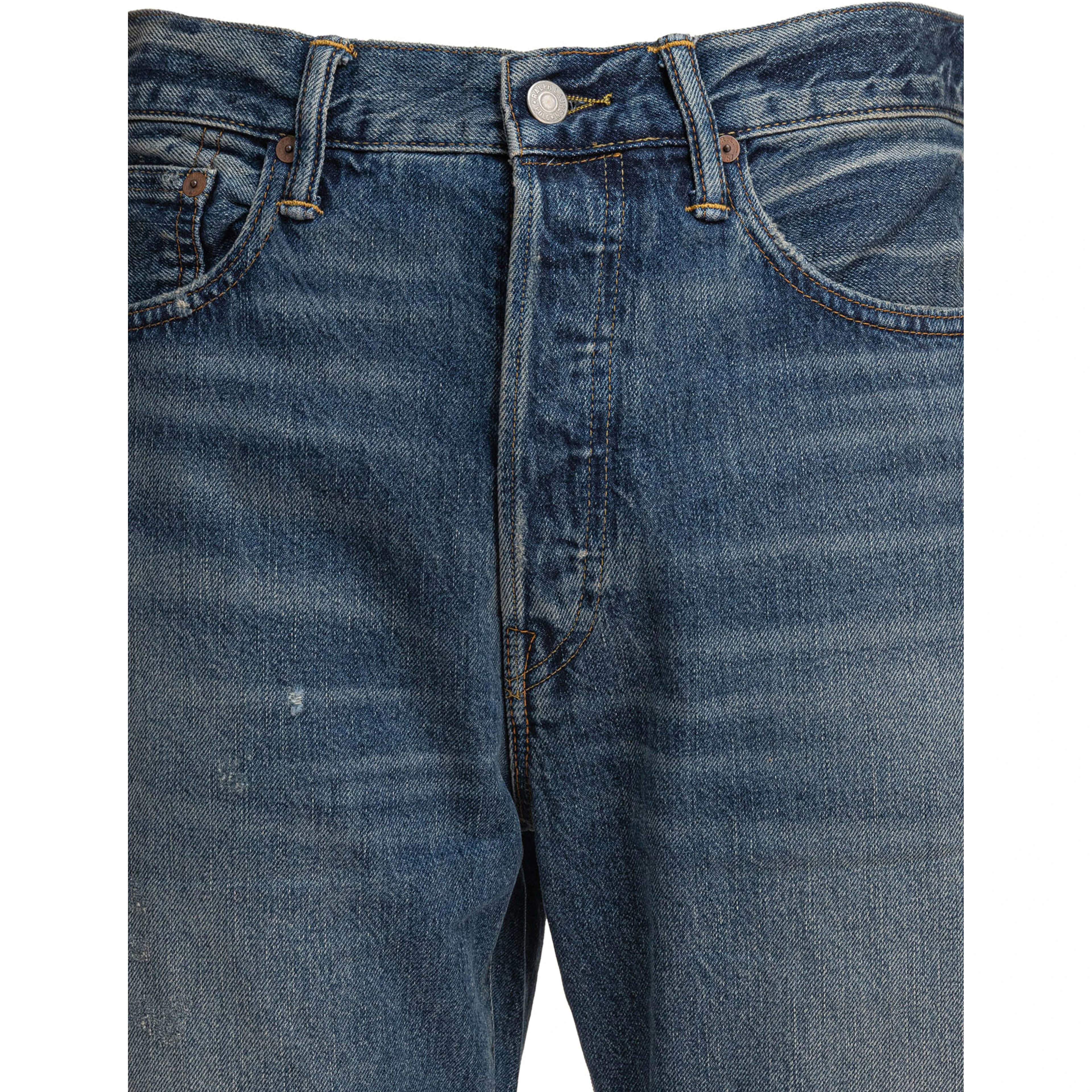 Straight-leg jeans