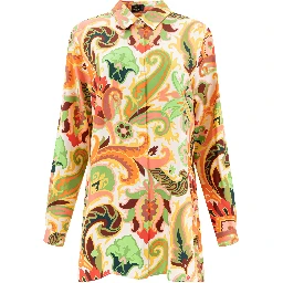 Silk paisley shirt