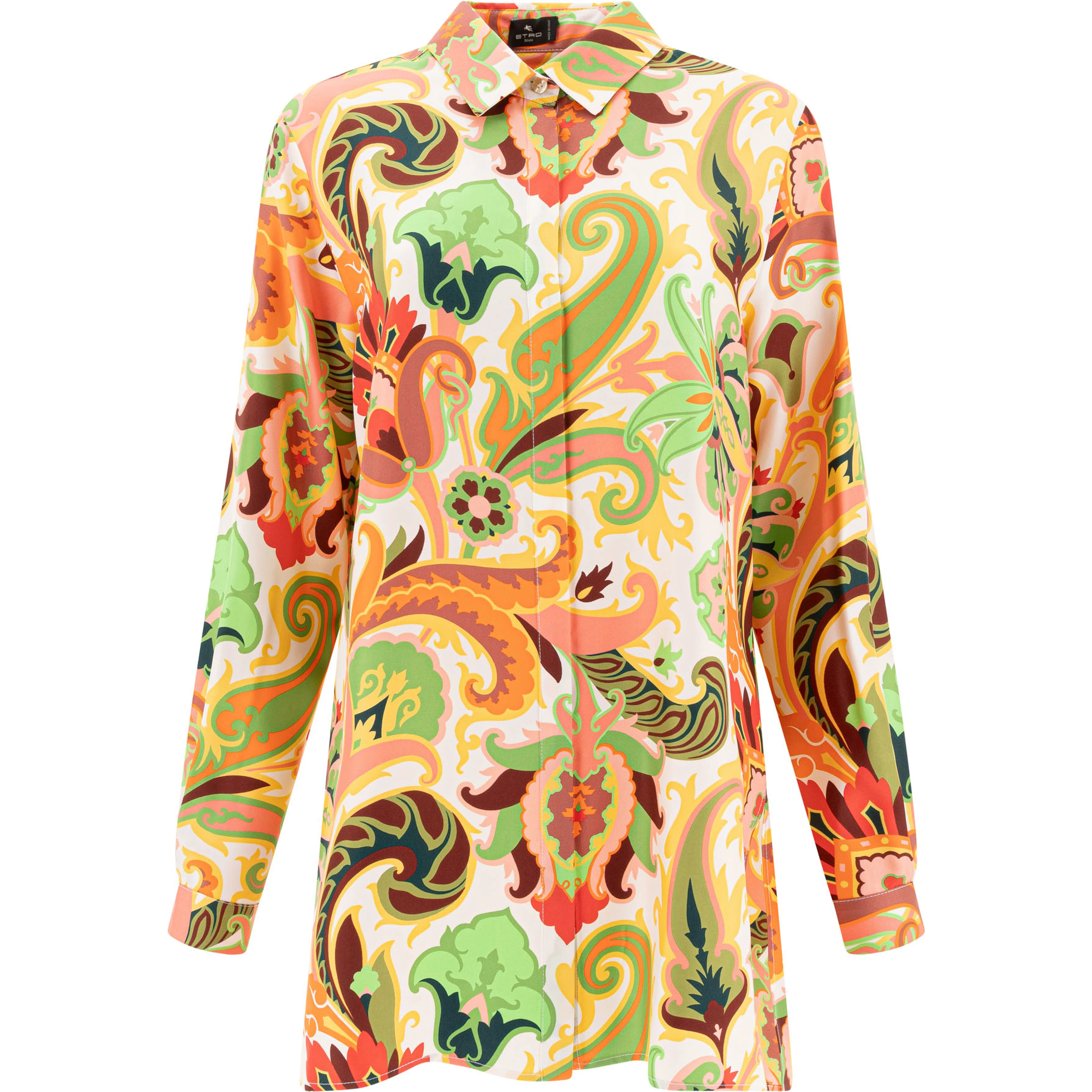 Silk paisley shirt